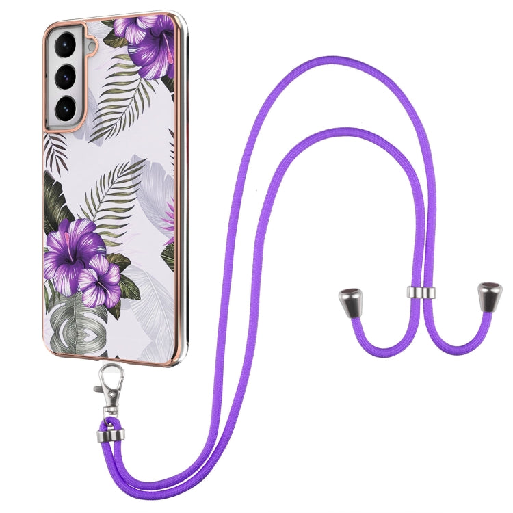 Electroplating Pattern IMD TPU Shockproof Case with Neck Lanyard, For Samsung Galaxy A82 5G, For Samsung Galaxy M11 / A11, For Samsung Galaxy S20, For Samsung Galaxy S20 FE 5G / 4G, For Samsung Galaxy S20+, For Samsung Galaxy S20 Ultra                 ...