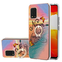 Load image into Gallery viewer, Electroplating Pattern IMD TPU Shockproof Case with Rhinestone Ring Holder, For Xiaomi Mi 11i/Poco F3/Redmi K40, For Xiaomi Poco M3/Redmi Note 9 4G, For Xiaomi Redmi 9A, For Xiaomi Mi 10 Lite 5G, For Xiaomi Mi 10T Lite 5G, For Xiaomi Mi 10T 5G/10T Pro ...