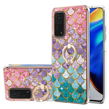 Load image into Gallery viewer, Electroplating Pattern IMD TPU Shockproof Case with Rhinestone Ring Holder, For Xiaomi Mi 11i/Poco F3/Redmi K40, For Xiaomi Poco M3/Redmi Note 9 4G, For Xiaomi Redmi 9A, For Xiaomi Mi 10 Lite 5G, For Xiaomi Mi 10T Lite 5G, For Xiaomi Mi 10T 5G/10T Pro ...