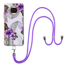 Load image into Gallery viewer, Electroplating Pattern IMD TPU Shockproof Case with Neck Lanyard, For Xiaomi Mi 11i / Poco F3, For Xiaomi Poco M3 / Redmi Note 9 4G, For Xiaomi Redmi 9A, For Xiaomi Mi 10 Lite 5G, For Xiaomi Mi 10T Lite 5G, For Xiaomi Mi 10T 5G / 10T Pro 5G            ...