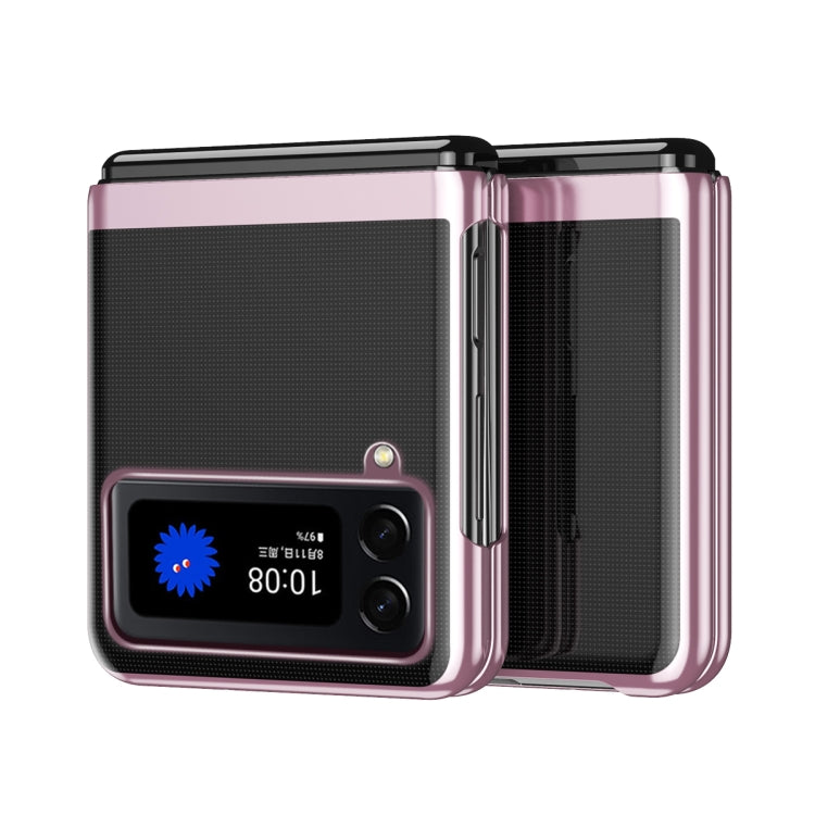 Electroplated Transparent Folding Case, For Samsung Galaxy Z Flip3 5G