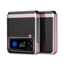 Load image into Gallery viewer, Electroplated Transparent Folding Case, For Samsung Galaxy Z Flip3 5G