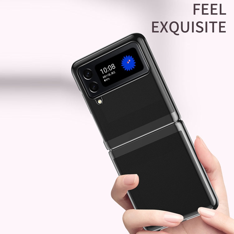 Electroplated Transparent Folding Case, For Samsung Galaxy Z Flip3 5G