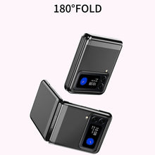 Load image into Gallery viewer, Electroplated Transparent Folding Case, For Samsung Galaxy Z Flip3 5G