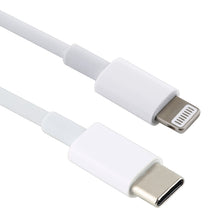 Load image into Gallery viewer, 12W 5V/2A USB-C / Type-C to 8 Pin PD Fast Charging Cable, Cable Length: 1m, 12W 5V/2A