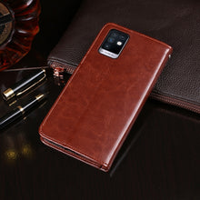Load image into Gallery viewer, idewei Crazy Horse Texture Horizontal Flip Leather Case with Holder &amp; Card Slots &amp; Wallet, For Infinix Note 10, For Nokia XR20 5G, For OPPO Reno6 Z 5G, For Oukitel C21 Pro, For Xiaomi Mix 4, For Xiaomi Poco X3 GT