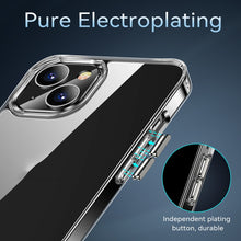 Load image into Gallery viewer, TPU + PC Transparent Shockproof Protective Case, For iPhone 13, For iPhone 13 Mini, For iPhone 13 Pro, For iPhone 13 Pro Max
