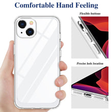 Load image into Gallery viewer, Crystal Clear Shockproof PC + TPU Protective Case, For iPhone 13, For iPhone 13 Pro, For iPhone 13 Pro Max, For iPhone 12 Pro, For iPhone 12 Pro Max, For iPhone 8 Plus / 7 Plus, For iPhone XS Max