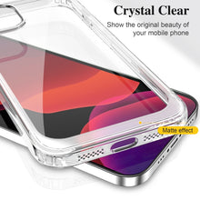 Load image into Gallery viewer, Crystal Clear Shockproof PC + TPU Protective Case, For iPhone 13, For iPhone 13 Pro, For iPhone 13 Pro Max, For iPhone 12 Pro, For iPhone 12 Pro Max, For iPhone 8 Plus / 7 Plus, For iPhone XS Max