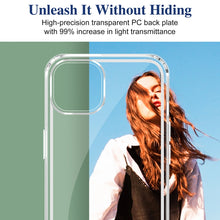 Load image into Gallery viewer, Crystal Clear Shockproof PC + TPU Protective Case, For iPhone 13, For iPhone 13 Pro, For iPhone 13 Pro Max, For iPhone 12 Pro, For iPhone 12 Pro Max, For iPhone 8 Plus / 7 Plus, For iPhone XS Max