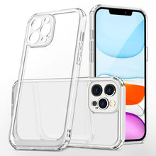 Load image into Gallery viewer, Crystal Clear Shockproof PC + TPU Protective Case, For iPhone 13, For iPhone 13 Pro, For iPhone 13 Pro Max, For iPhone 12 Pro, For iPhone 12 Pro Max, For iPhone 8 Plus / 7 Plus, For iPhone XS Max