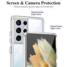 Load image into Gallery viewer, Crystal Clear Shockproof PC + TPU Protective Case, For Samsung Galaxy S21 5G, For Samsung Galaxy S21+ 5G, For Samsung Galaxy S21 Ultra 5G