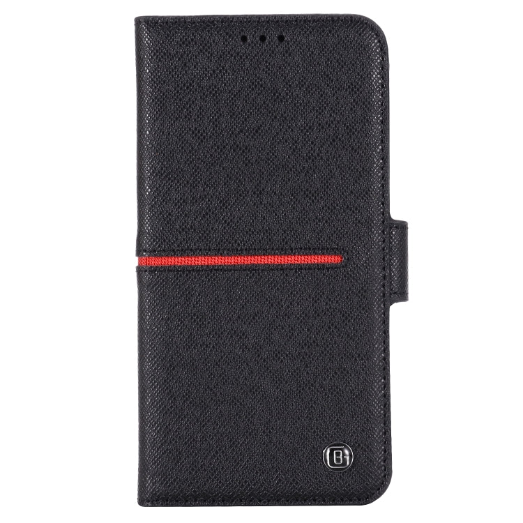 GEBEI Top-grain Leather Horizontal Flip Protective Case with Holder & Card Slots & Wallet & Photo Frame