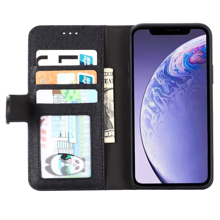 GEBEI Top-grain Leather Horizontal Flip Protective Case with Holder & Card Slots & Wallet & Photo Frame