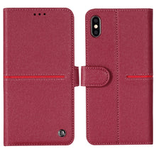 Load image into Gallery viewer, GEBEI Top-grain Leather Horizontal Flip Protective Case with Holder &amp; Card Slots &amp; Wallet &amp; Photo Frame