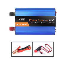 Load image into Gallery viewer, Carmaer 500W Car Smart Multi-function Digital Display Inverter Household Power Converter, 12V to 220V 500W, 24V to 220V 500W, 36V to 220V 500W, 48V to 220V 500W
