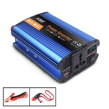 Load image into Gallery viewer, Carmaer 500W Car Smart Multi-function Digital Display Inverter Household Power Converter, 12V to 220V 500W, 24V to 220V 500W, 36V to 220V 500W, 48V to 220V 500W