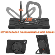 Load image into Gallery viewer, Silicone + PC Protective Case with Holder &amp; Shoulder Strap, For Lenovo Tab M10 HD 2020 X306X/F, For Lenovo Tab M10 Plus, For Lenovo XiaoXin Pad 11 / Pad 11 Plus 2021 / Pad 2022, For Samsung Galaxy Tab Active Pro / 4 Pro / 5 Pro                         ...