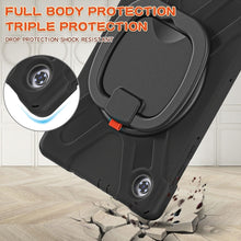 Load image into Gallery viewer, Silicone + PC Protective Case with Holder &amp; Shoulder Strap, For Lenovo Tab M10 HD 2020 X306X/F, For Lenovo Tab M10 Plus, For Lenovo XiaoXin Pad 11 / Pad 11 Plus 2021 / Pad 2022, For Samsung Galaxy Tab Active Pro / 4 Pro / 5 Pro                         ...