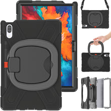 Load image into Gallery viewer, Silicone + PC Protective Case with Holder &amp; Shoulder Strap, For Lenovo Tab M10 HD 2020 X306X/F, For Lenovo Tab M10 Plus, For Lenovo XiaoXin Pad 11 / Pad 11 Plus 2021 / Pad 2022, For Samsung Galaxy Tab Active Pro / 4 Pro / 5 Pro                         ...