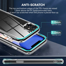 Load image into Gallery viewer, TPU + PC Transparent Shockproof Protective Case, For iPhone 11, For iPhone 11 Pro Max, For iPhone 12 Pro Max, For iPhone 12 Pro, For iPhone 12