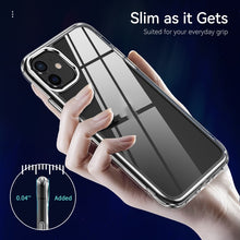 Load image into Gallery viewer, TPU + PC Transparent Shockproof Protective Case, For iPhone 11, For iPhone 11 Pro Max, For iPhone 12 Pro Max, For iPhone 12 Pro, For iPhone 12