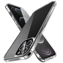 Load image into Gallery viewer, TPU + PC Transparent Shockproof Protective Case, For iPhone 11, For iPhone 11 Pro Max, For iPhone 12 Pro Max, For iPhone 12 Pro, For iPhone 12