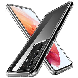 TPU + PC Transparent Shockproof Protective Case, For Samsung Galaxy S21 Ultra 5G, For Samsung Galaxy A12, For Samsung Galaxy A32 5G, For Samsung Galaxy S21 5G, For Samsung Galaxy S21 FE, For Samsung Galaxy S21+ 5G