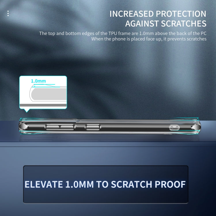 TPU + PC Transparent Shockproof Protective Case, For Samsung Galaxy S21 Ultra 5G, For Samsung Galaxy A12, For Samsung Galaxy A32 5G, For Samsung Galaxy S21 5G, For Samsung Galaxy S21 FE, For Samsung Galaxy S21+ 5G