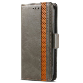 CaseNeo Business Splicing Dual Magnetic Buckle Horizontal Flip PU Leather Case with Holder & Card Slots & Wallet, For iPhone 6, For iPhone 7 / 8 / SE(2020), For iPhone 13, For iPhone 13 Pro Max