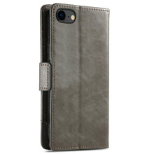 Load image into Gallery viewer, CaseNeo Business Splicing Dual Magnetic Buckle Horizontal Flip PU Leather Case with Holder &amp; Card Slots &amp; Wallet, For iPhone 6, For iPhone 7 / 8 / SE(2020), For iPhone 13, For iPhone 13 Pro Max