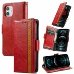 Load image into Gallery viewer, CaseNeo Business Splicing Dual Magnetic Buckle Horizontal Flip PU Leather Case with Holder &amp; Card Slots &amp; Wallet, For iPhone 6, For iPhone 7 / 8 / SE(2020), For iPhone 13, For iPhone 13 Pro Max