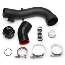 Load image into Gallery viewer, Car Modified 50mm Turbo Intake Pipe Kit for BMW N54 E88 E90, JQG1006-BK