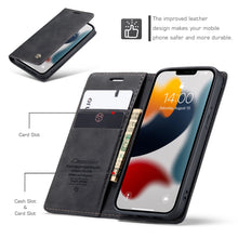 Load image into Gallery viewer, CaseMe-013 Multifunctional Retro Frosted Horizontal Flip Leather Case with Card Slot &amp; Holder &amp; Wallet, For iPhone 13 mini, For iPhone 13, For iPhone 13 Pro, For iPhone 13 Pro Max