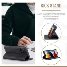 Load image into Gallery viewer, CaseMe-013 Multifunctional Retro Frosted Horizontal Flip Leather Case with Card Slot &amp; Holder &amp; Wallet, For iPhone 13 mini, For iPhone 13, For iPhone 13 Pro, For iPhone 13 Pro Max