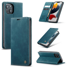 Load image into Gallery viewer, CaseMe-013 Multifunctional Retro Frosted Horizontal Flip Leather Case with Card Slot &amp; Holder &amp; Wallet, For iPhone 13 mini, For iPhone 13, For iPhone 13 Pro, For iPhone 13 Pro Max