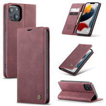 Load image into Gallery viewer, CaseMe-013 Multifunctional Retro Frosted Horizontal Flip Leather Case with Card Slot &amp; Holder &amp; Wallet, For iPhone 13 mini, For iPhone 13, For iPhone 13 Pro, For iPhone 13 Pro Max