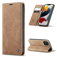 Load image into Gallery viewer, CaseMe-013 Multifunctional Retro Frosted Horizontal Flip Leather Case with Card Slot &amp; Holder &amp; Wallet, For iPhone 13 mini, For iPhone 13, For iPhone 13 Pro, For iPhone 13 Pro Max