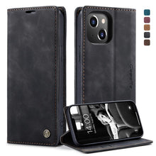 Load image into Gallery viewer, CaseMe-013 Multifunctional Retro Frosted Horizontal Flip Leather Case with Card Slot &amp; Holder &amp; Wallet, For iPhone 13 mini, For iPhone 13, For iPhone 13 Pro, For iPhone 13 Pro Max