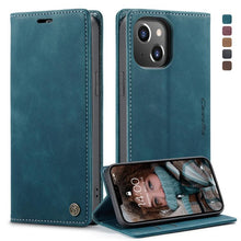 Load image into Gallery viewer, CaseMe-013 Multifunctional Retro Frosted Horizontal Flip Leather Case with Card Slot &amp; Holder &amp; Wallet, For iPhone 13 mini, For iPhone 13, For iPhone 13 Pro, For iPhone 13 Pro Max