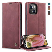 Load image into Gallery viewer, CaseMe-013 Multifunctional Retro Frosted Horizontal Flip Leather Case with Card Slot &amp; Holder &amp; Wallet, For iPhone 13 mini, For iPhone 13, For iPhone 13 Pro, For iPhone 13 Pro Max