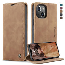 Load image into Gallery viewer, CaseMe-013 Multifunctional Retro Frosted Horizontal Flip Leather Case with Card Slot &amp; Holder &amp; Wallet, For iPhone 13 mini, For iPhone 13, For iPhone 13 Pro, For iPhone 13 Pro Max