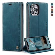 Load image into Gallery viewer, CaseMe-013 Multifunctional Retro Frosted Horizontal Flip Leather Case with Card Slot &amp; Holder &amp; Wallet, For iPhone 13 mini, For iPhone 13, For iPhone 13 Pro, For iPhone 13 Pro Max