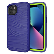 Load image into Gallery viewer, Wave Pattern 3 in 1 Silicone + PC Shockproof Protective Case, For iPhone 13 mini, For iPhone 13, For iPhone 13 Pro, For iPhone 13 Pro Max