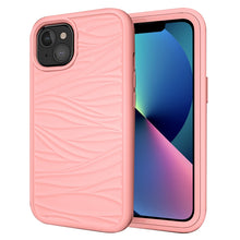 Load image into Gallery viewer, Wave Pattern 3 in 1 Silicone + PC Shockproof Protective Case, For iPhone 13 mini, For iPhone 13, For iPhone 13 Pro, For iPhone 13 Pro Max