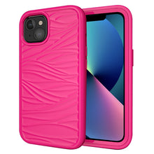 Load image into Gallery viewer, Wave Pattern 3 in 1 Silicone + PC Shockproof Protective Case, For iPhone 13 mini, For iPhone 13, For iPhone 13 Pro, For iPhone 13 Pro Max