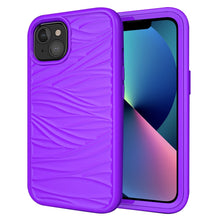 Load image into Gallery viewer, Wave Pattern 3 in 1 Silicone + PC Shockproof Protective Case, For iPhone 13 mini, For iPhone 13, For iPhone 13 Pro, For iPhone 13 Pro Max