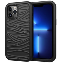 Load image into Gallery viewer, Wave Pattern 3 in 1 Silicone + PC Shockproof Protective Case, For iPhone 13 mini, For iPhone 13, For iPhone 13 Pro, For iPhone 13 Pro Max