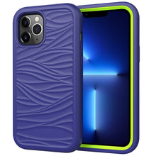 Load image into Gallery viewer, Wave Pattern 3 in 1 Silicone + PC Shockproof Protective Case, For iPhone 13 mini, For iPhone 13, For iPhone 13 Pro, For iPhone 13 Pro Max