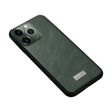 Load image into Gallery viewer, SULADA Shockproof TPU + Handmade Leather Protective Case, For iPhone 11 Pro, For iPhone 11, For iPhone 11 Pro Max